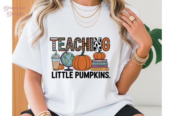 Autumn Teacher Little Pumpkins PNG: A Strategic Asset for Seasonal Branding and Educational Design
