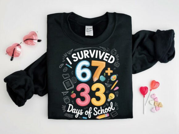 Celebrating the Milestone: A Comprehensive Guide to Using the 67 I Survived 100 Days of School PNG for Creative Projects