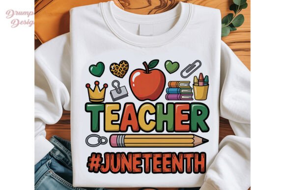 Empowering Educators: The Versatility and Impact of Juneteenth Teacher Block Letters PNG