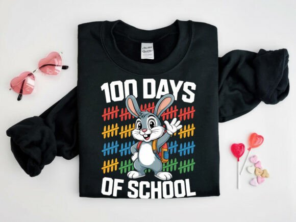 Funny 100 Days of School T-shirt PNG: A Creative Asset for Educators and Designers