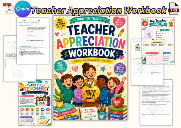 Teacher Appreciation Workbook