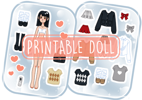 The Renaissance of Analog Play: Exploring the Printable Dress Up Paper Doll Set