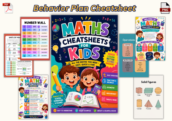 Unlocking Mathematical Confidence: The Power of Visual Maths Cheatsheets for Kids